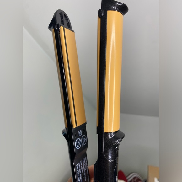 CHI Tourmaline 0.75in Ceramic 3-in-1 Hairstyling Iron – Onyx Black - Picture 8 of 9